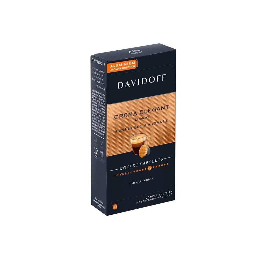 Davidoff Crema Elegant Lungo 10lu Kapsül Kahve (10