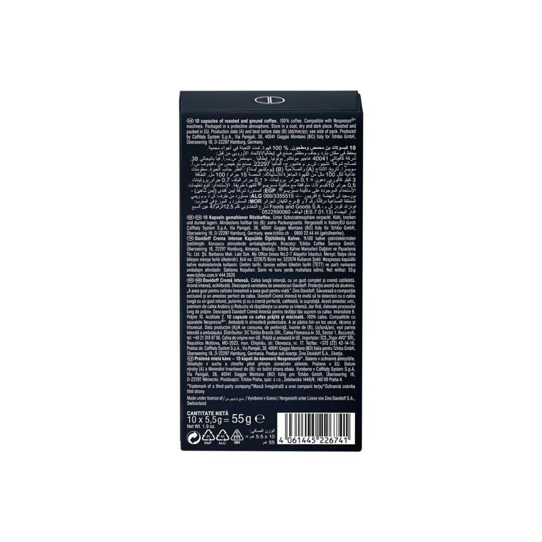 Davidoff Crema intense Lungo 10lu Kapsül Kahve(10*