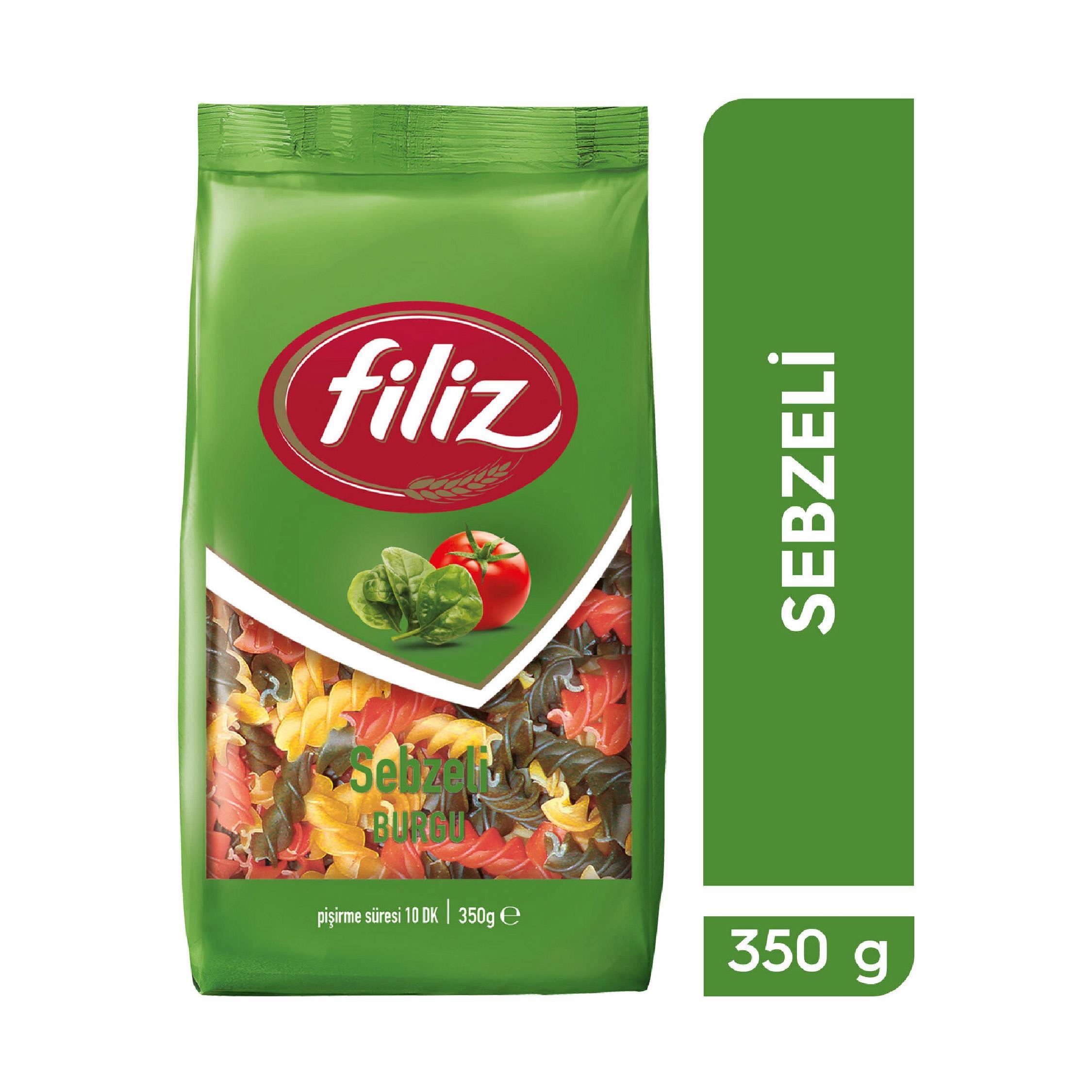 Filiz Sebzeli Burgu Makarna 350 Gr