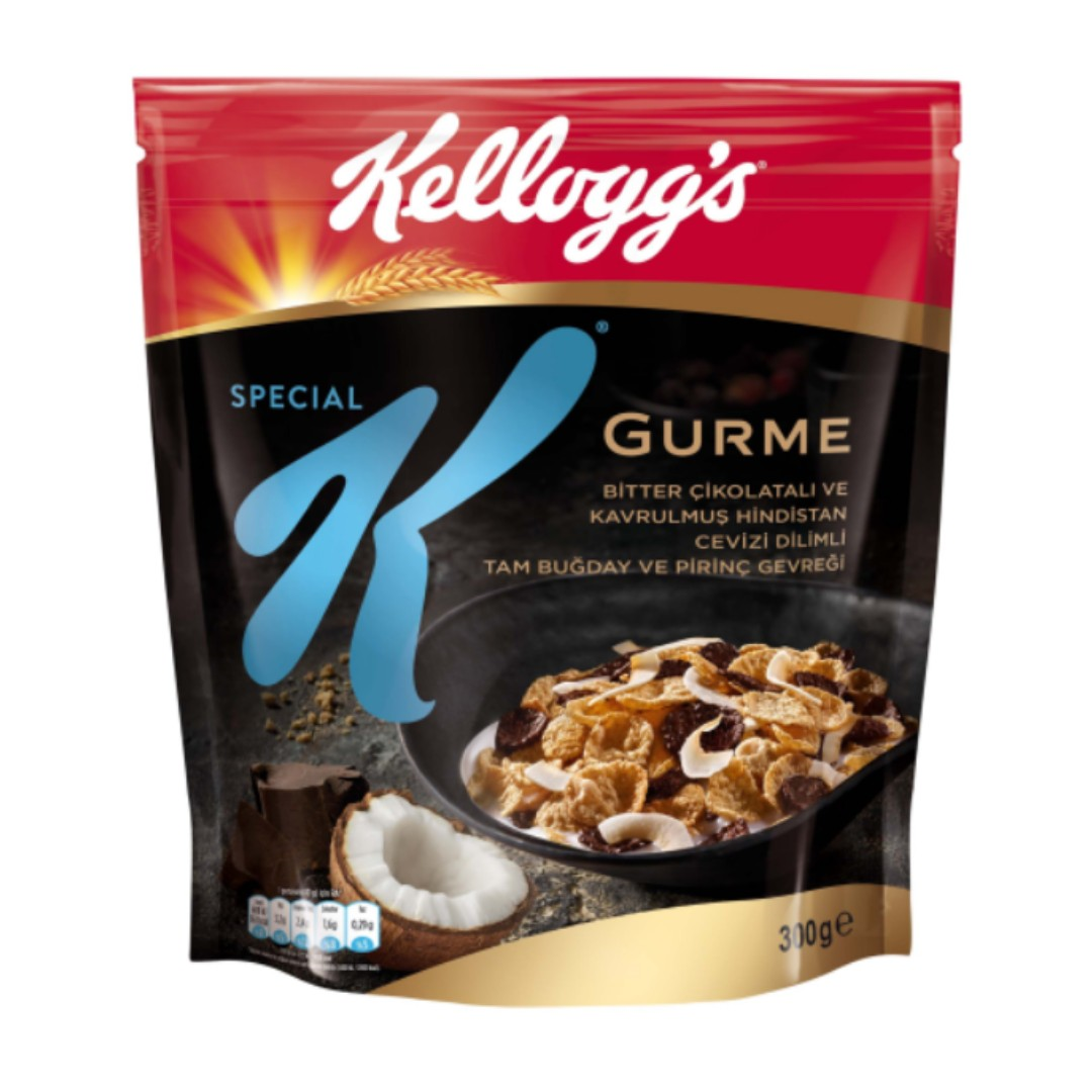 Kellogg's Special K Bitter Çikolatalı&hindistan Cevizi Dilimli 300 Gr