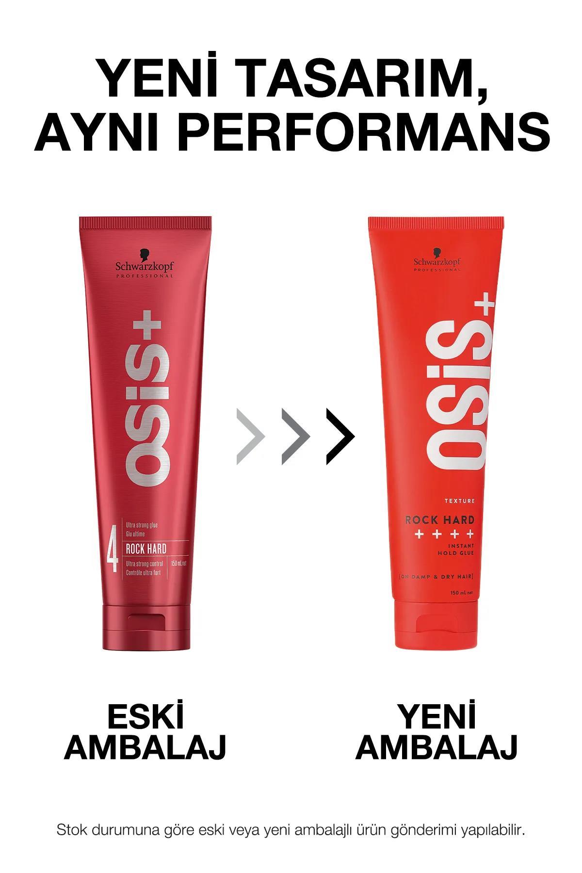 Osis Rock Hard Ultra Güçlü Şekillendirici Macun 150ml | Kalıcı Tutuş Krem Parlaklık Jeli