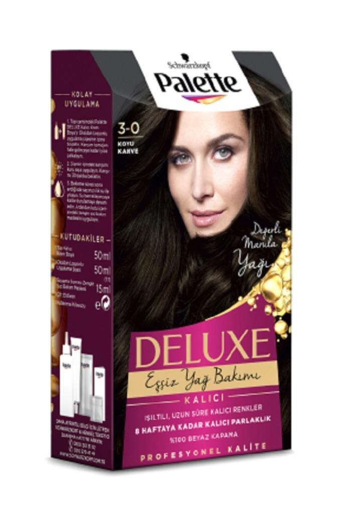 Palette Deluxe Saç Boyası 3-0 Koyu Kahve