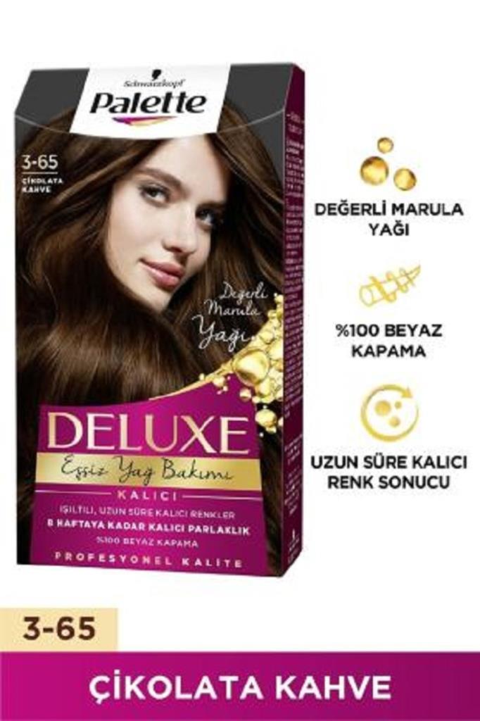 Palette Deluxe Saç Boyası 3-65 Çikolata Kahve