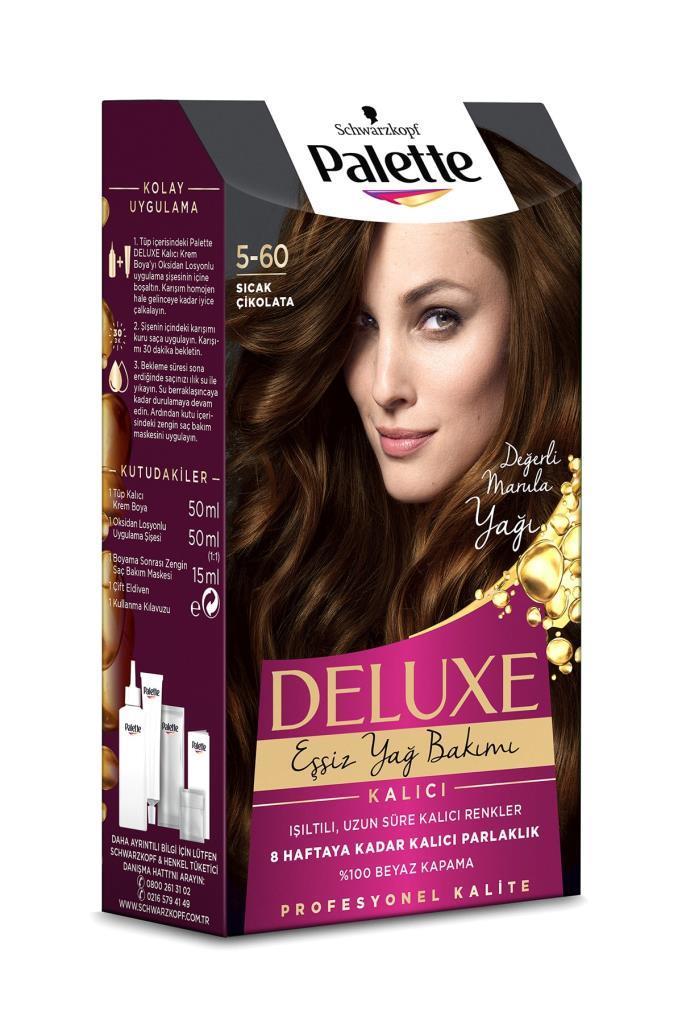 Palette Deluxe Saç Boyası 5-60 Sıcak Çikolata