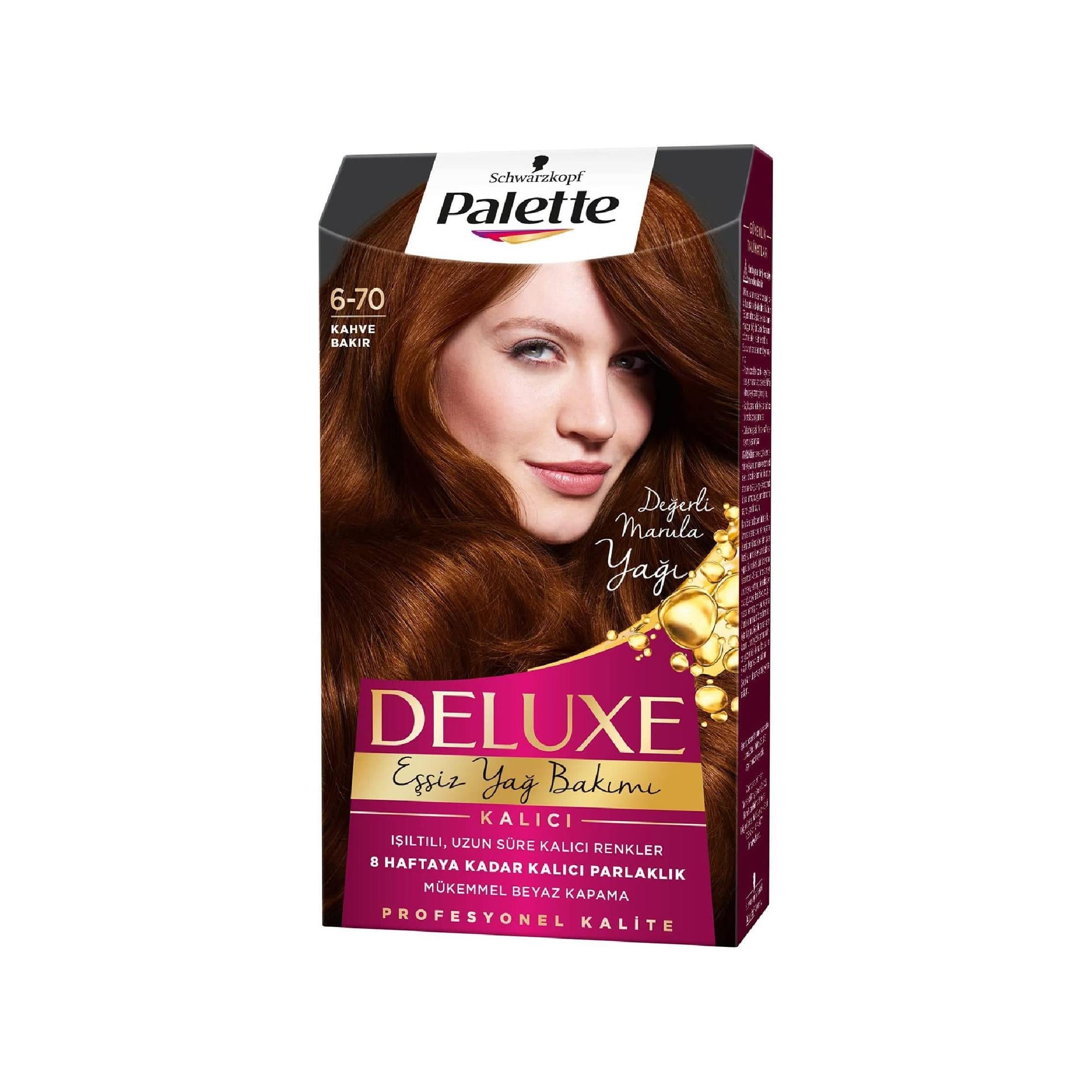 Palette Deluxe Saç Boyası 6-70 Kahve Bakır