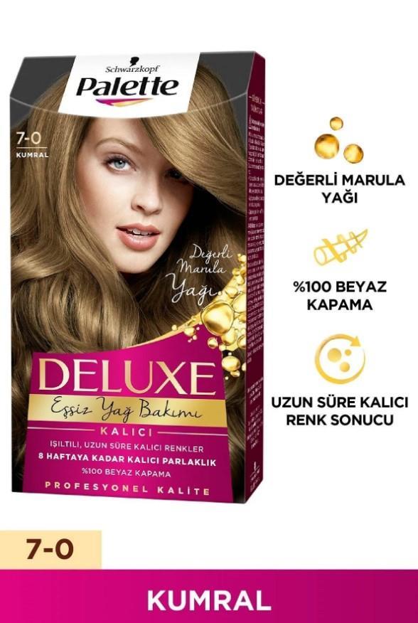 Palette Deluxe Saç Boyası 7-0 Kumral