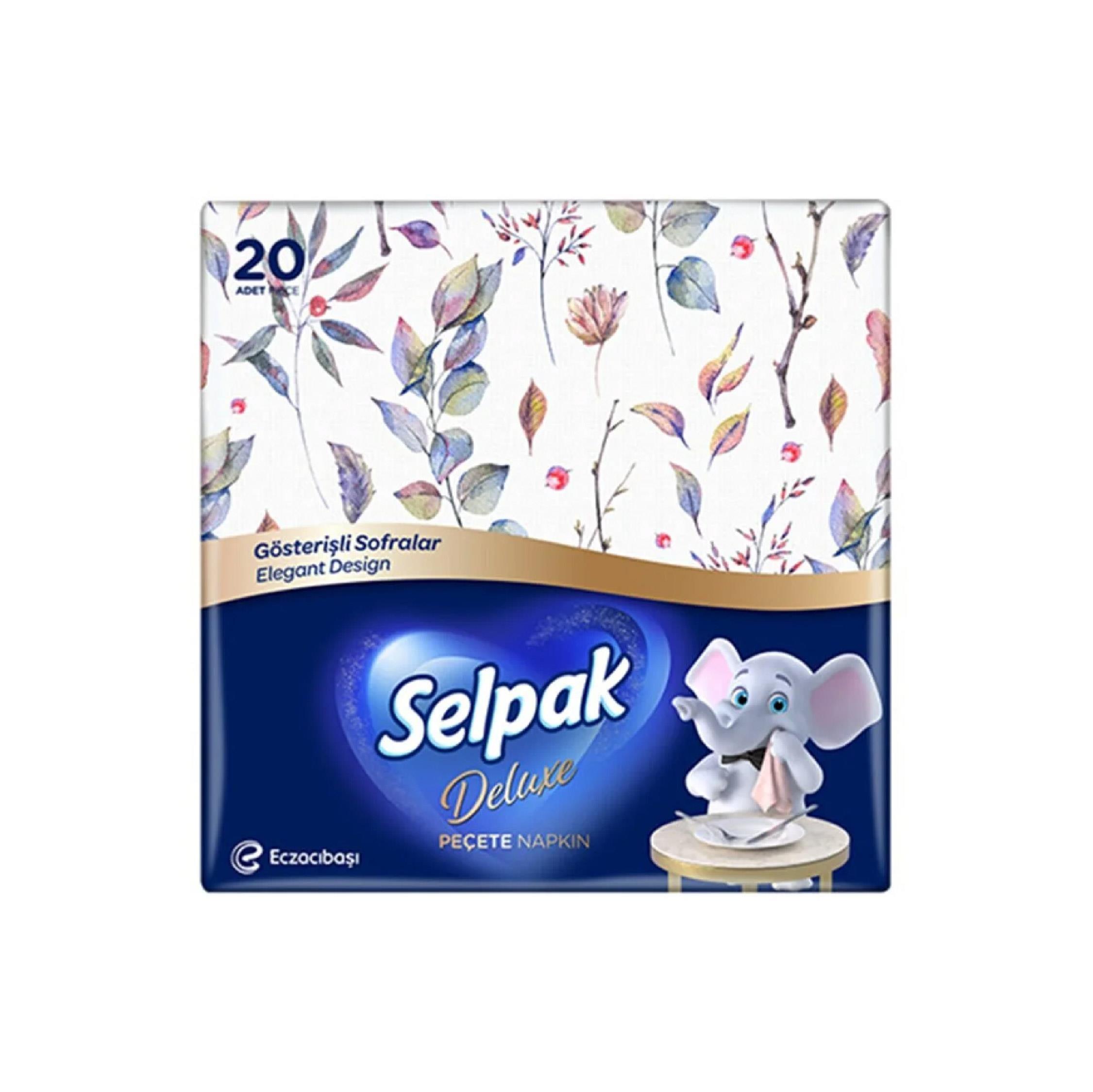 Selpak Extra Gösterişli Sofralar Peçete 