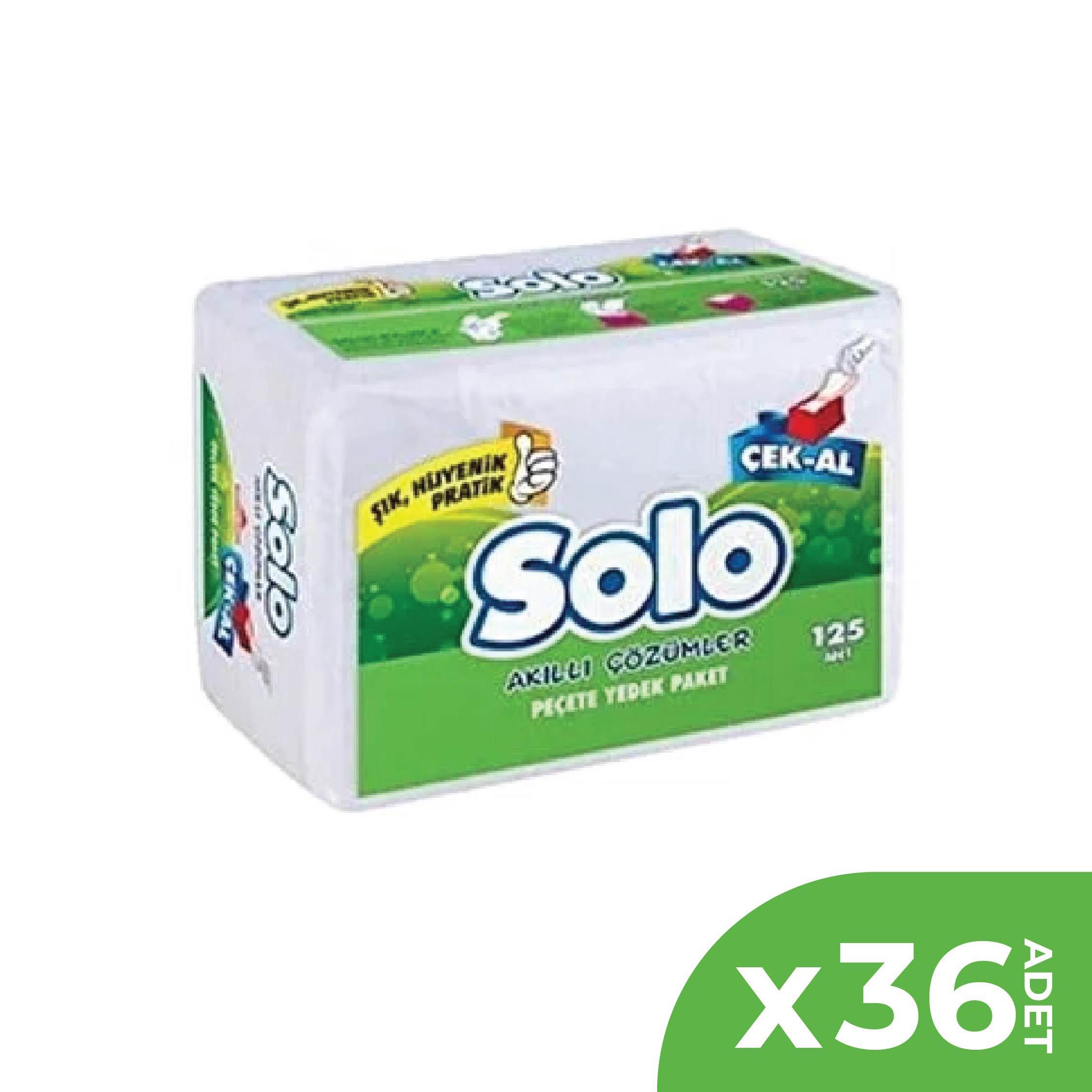 Solo Çek-al 125'li Peçete X 36