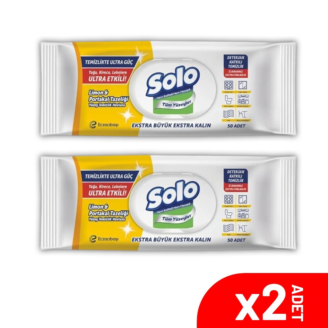 Solo Ultra Güç  Limon&Portakal  2 Lİ