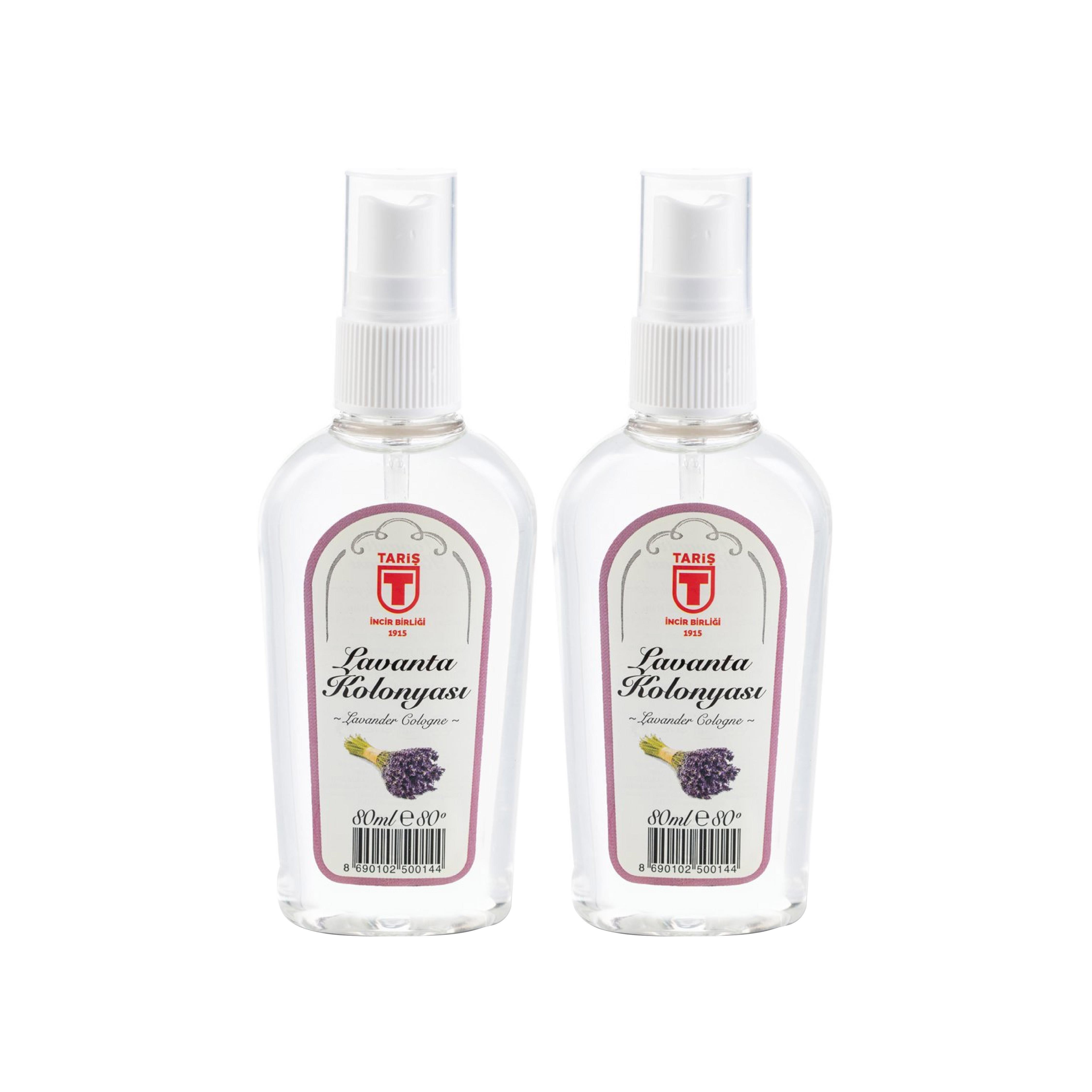 Tariş Lavanta Kolonyası 80 ml 2'li Sprey