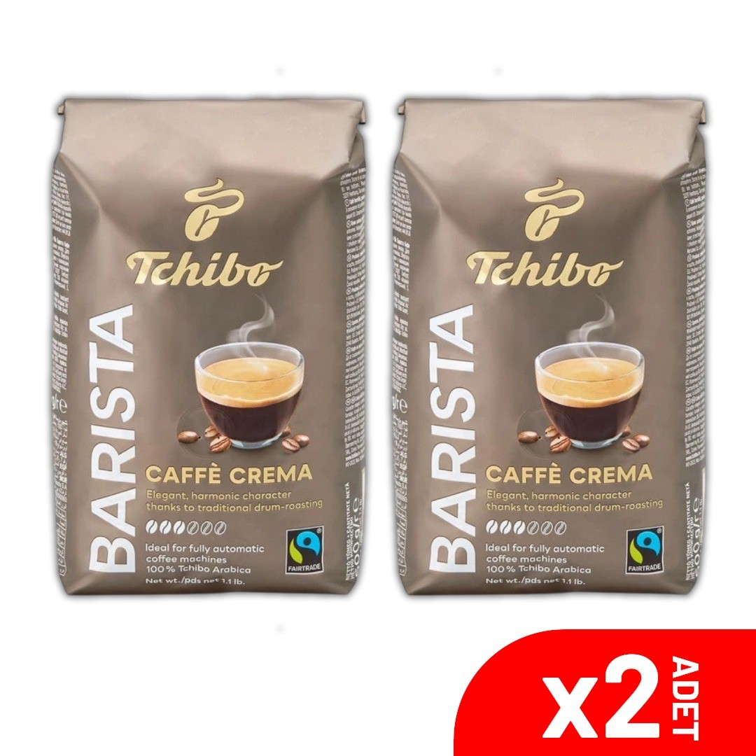Tchibo Barista Caffe Crema Çekirdek Kahve500g 2 Li