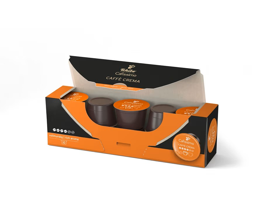 Tchibo Cafis.Caffe Crema Rich Aroma 10lu Kapsül Kahve