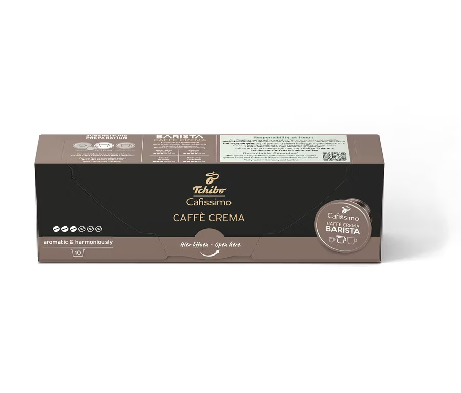 Tchibo Cafissimo Barista Caffé Crema10lu Kapsül kahve 