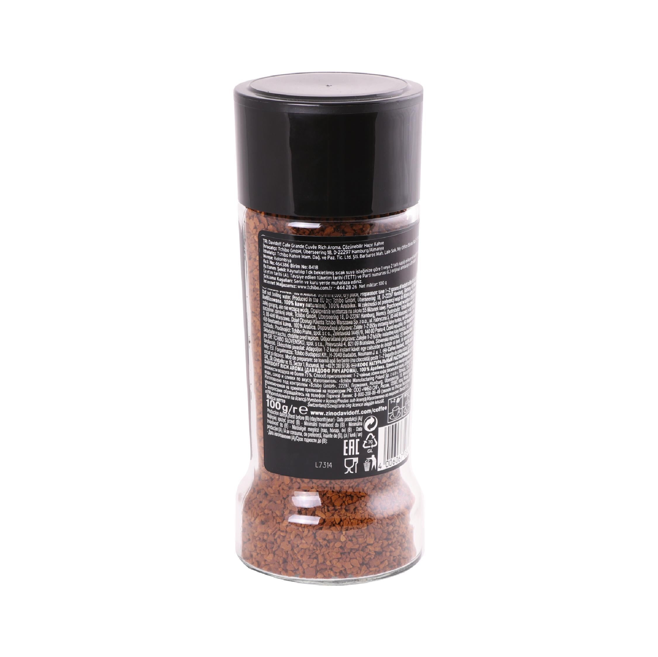 Tchibo Davidoff Rıch Aroma Çözünebilir Kahve 100 Gr.
