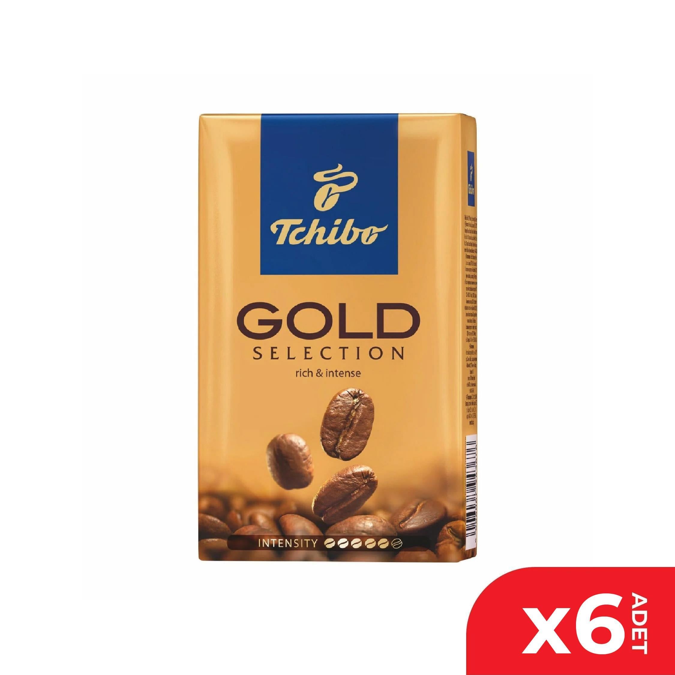 Tchibo Gold Selection Filtre Kahve 250gr 6'lı 