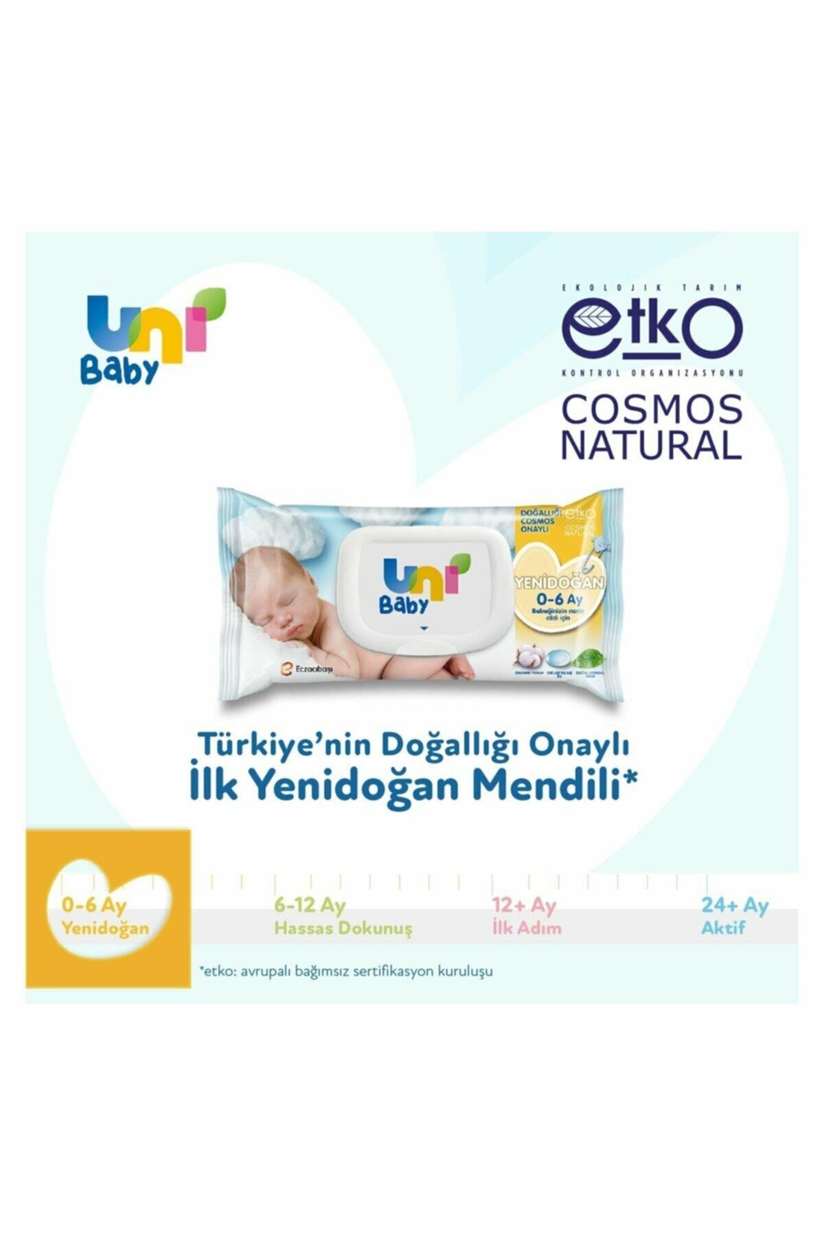 Uni Baby Yenidoğan Islak Mendil 18x40 
