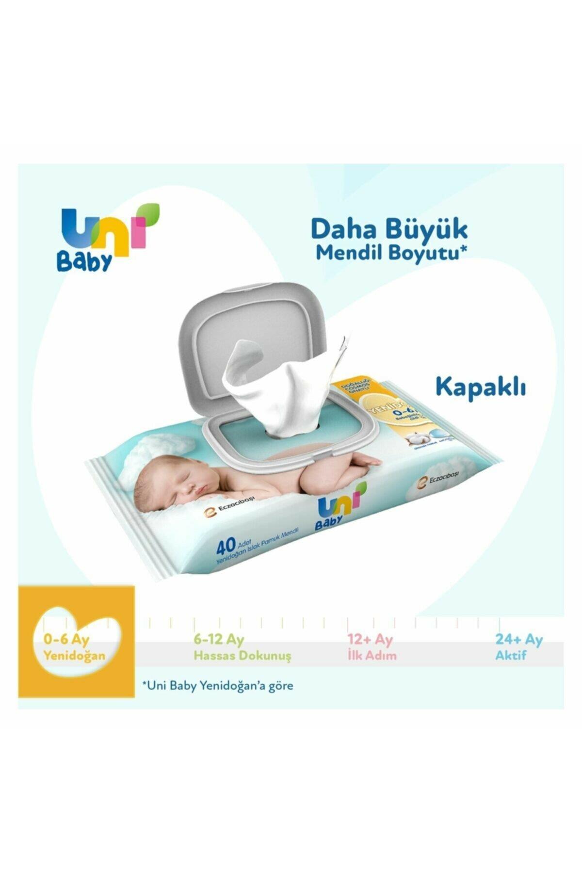 Uni Baby Yenidoğan Islak Mendil 18x40 
