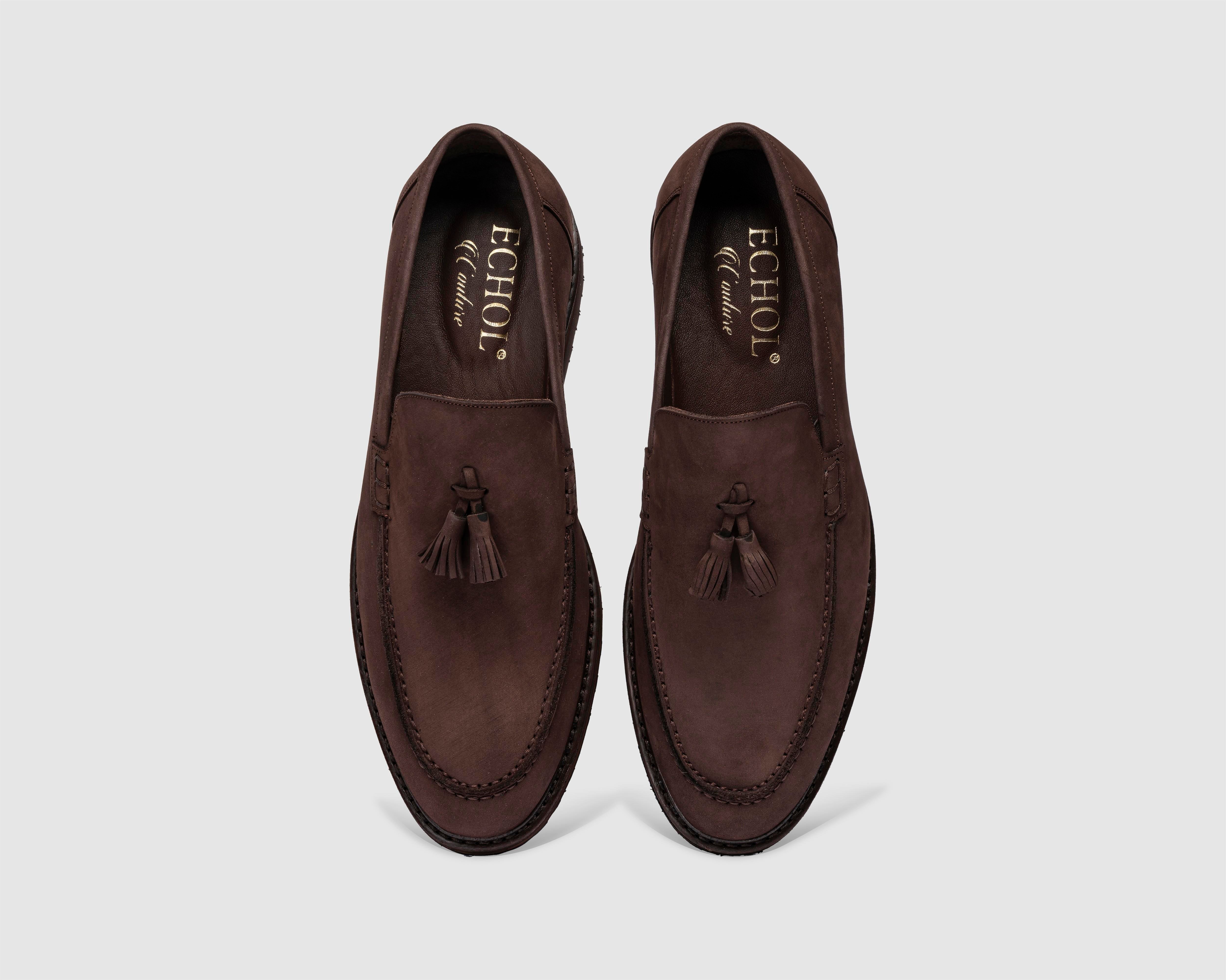 Gnd.2434 Püsküllü Nubuk Loafer Ayakkabı