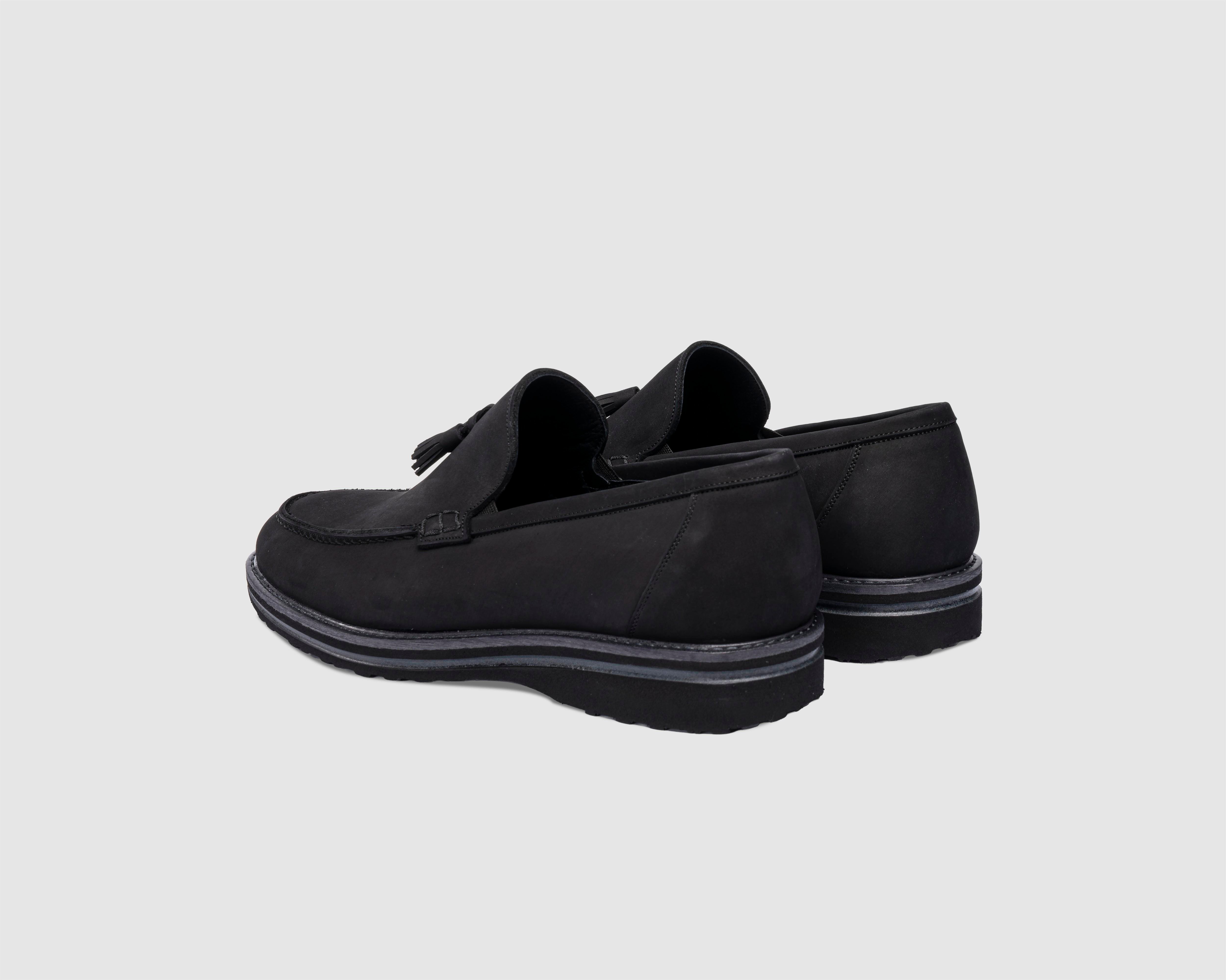 Gnd.2434 Püsküllü Nubuk Loafer Ayakkabı