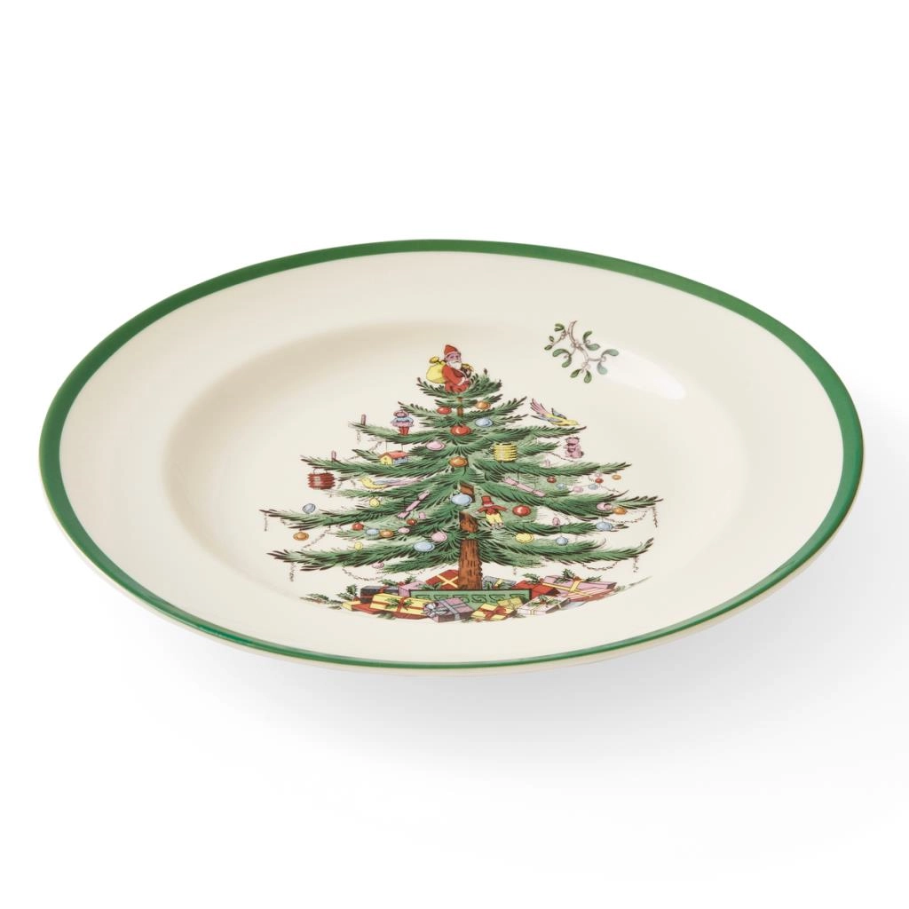 Christmas Tree 27 Cm Yemek Tabağı