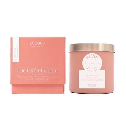 Echoes Mum Rose & Oud Dual Wich Natural Candle 300Gr