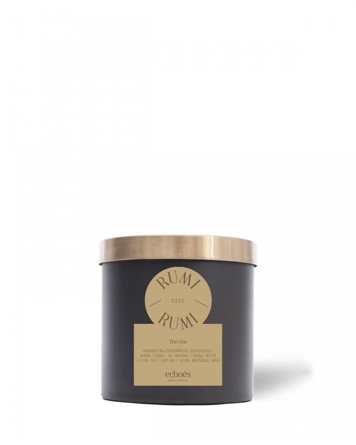 Echoes Mum Rumi Dual Wich Natural Candle 300Gr