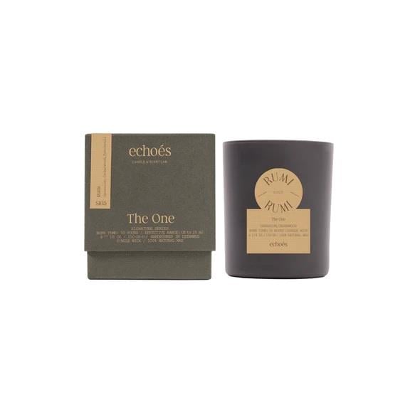 Echoes Mum Rumi Triple Wich Natural Candle 600Gr