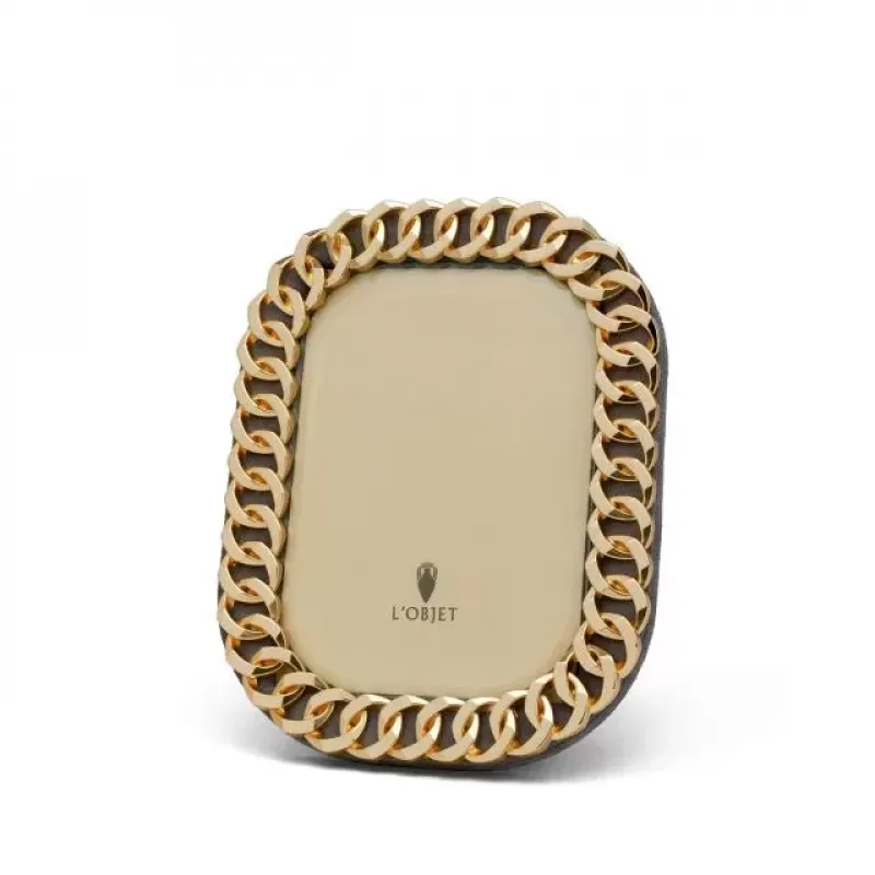 L'Objet Cuban Lınk Gold Cerceve 5X7Cm Lobf4101M
