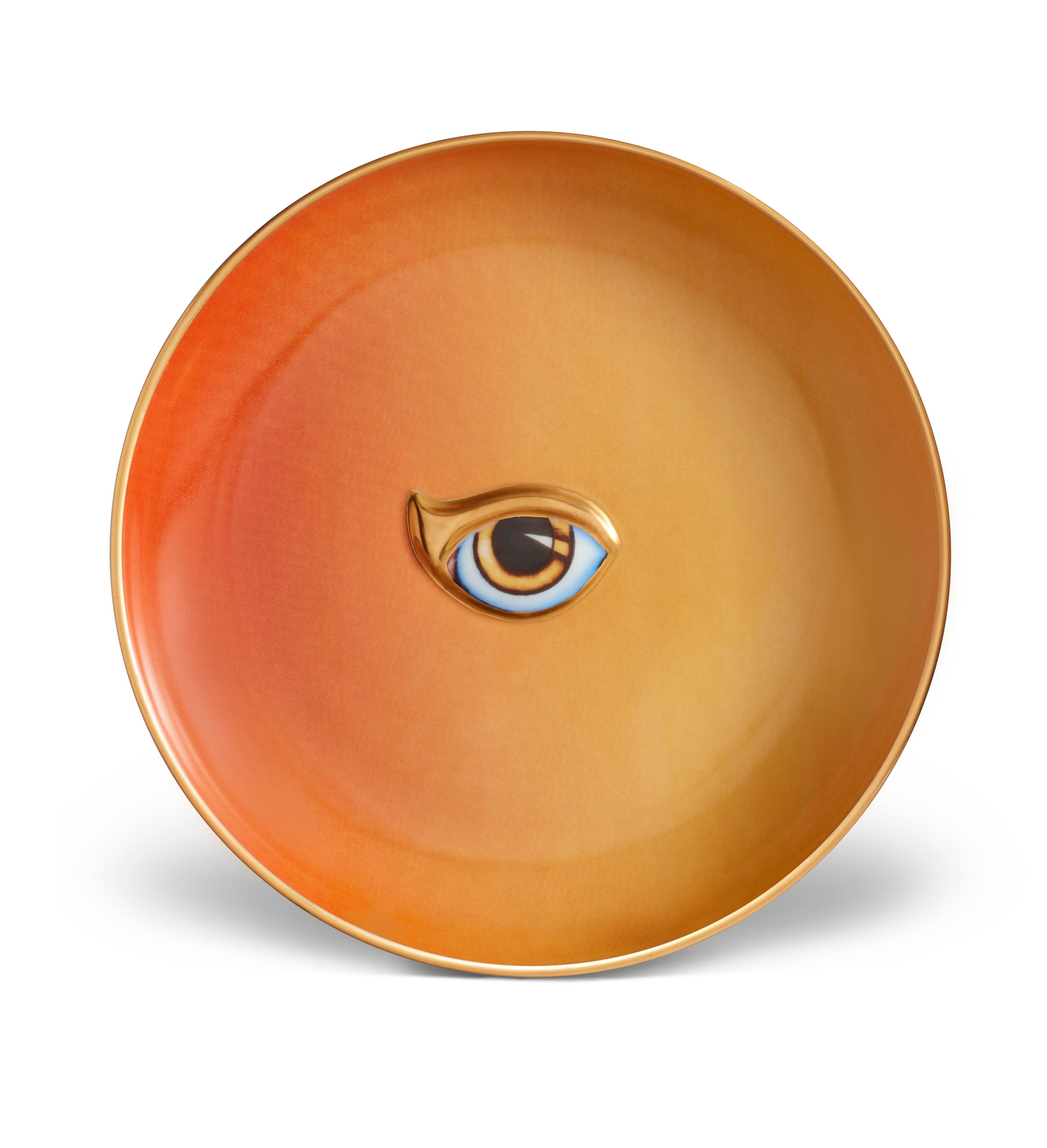 L'Objet Lıto Eye Canape Turuncu Sarı Tabak Loblxl19