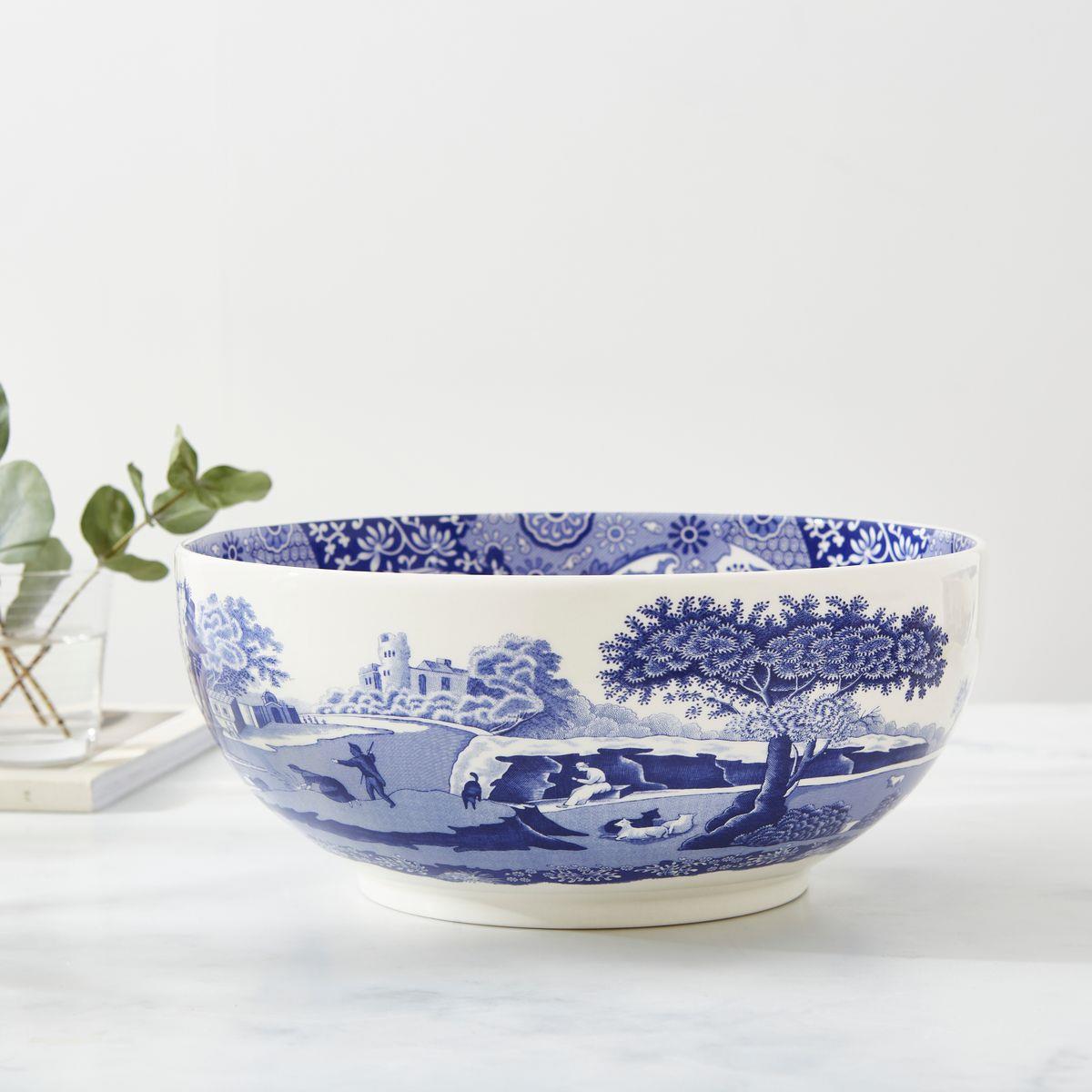 Spode Blue Italıan Salata Servis Kasesi Yuv. 27Cm Rw.Blı.64800