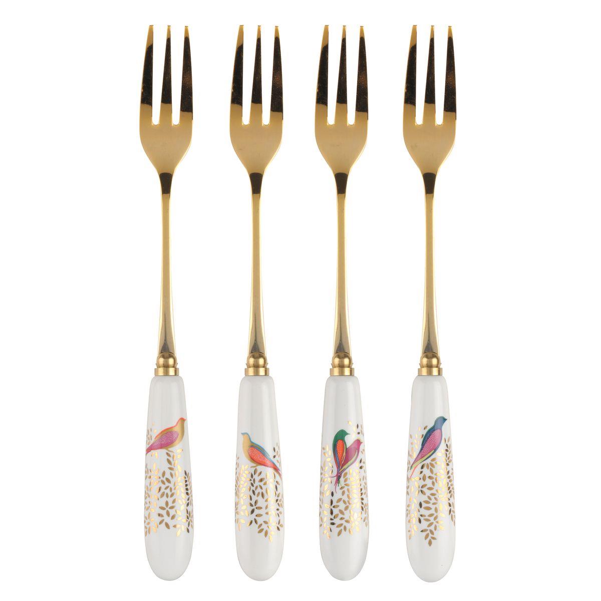 Spode Chelsea 4 Lü Çatal Seti Sara Mıller Rw.Smc1102-Xg