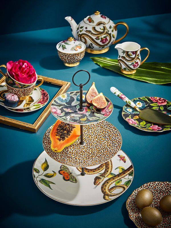 Spode Creatures Of Curıosıty 3 Katlı Servis Rw.Crc.8827-Xg