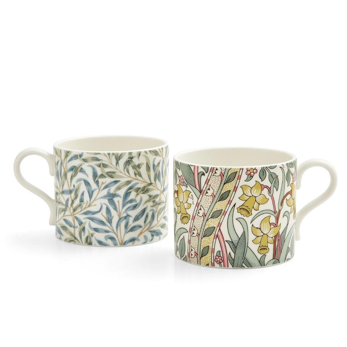 Spode Morrıs & Co Mug 2'Lı (Daff&Wbough) Rw.Mcoj.8726-Xg