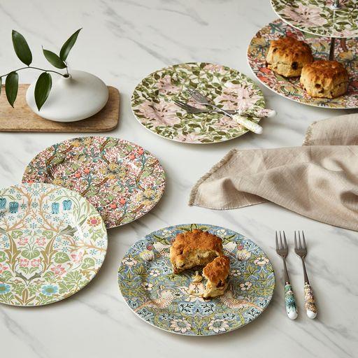 Spode Morrıs & Co Pasta Tabağı 4 Lü Rw.Mco.8845-Xg