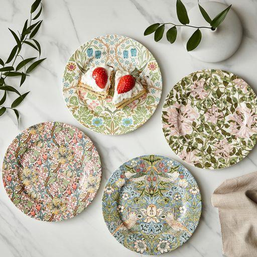 Spode Morrıs & Co Pasta Tabağı 4 Lü Rw.Mco.8845-Xg
