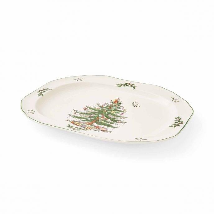 TREE SCULPTED PLATTER