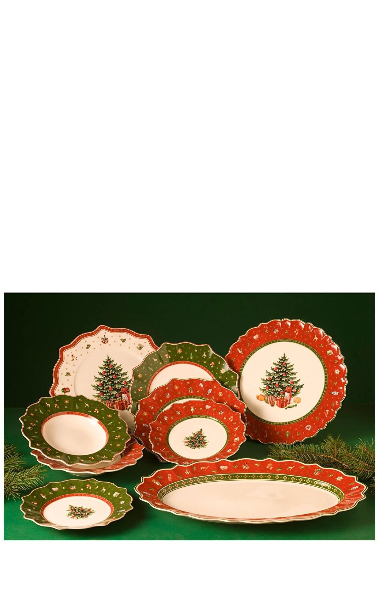 Villeroy & Boch Toys Delight Pasta Tabağı Kırmızı 24Cm