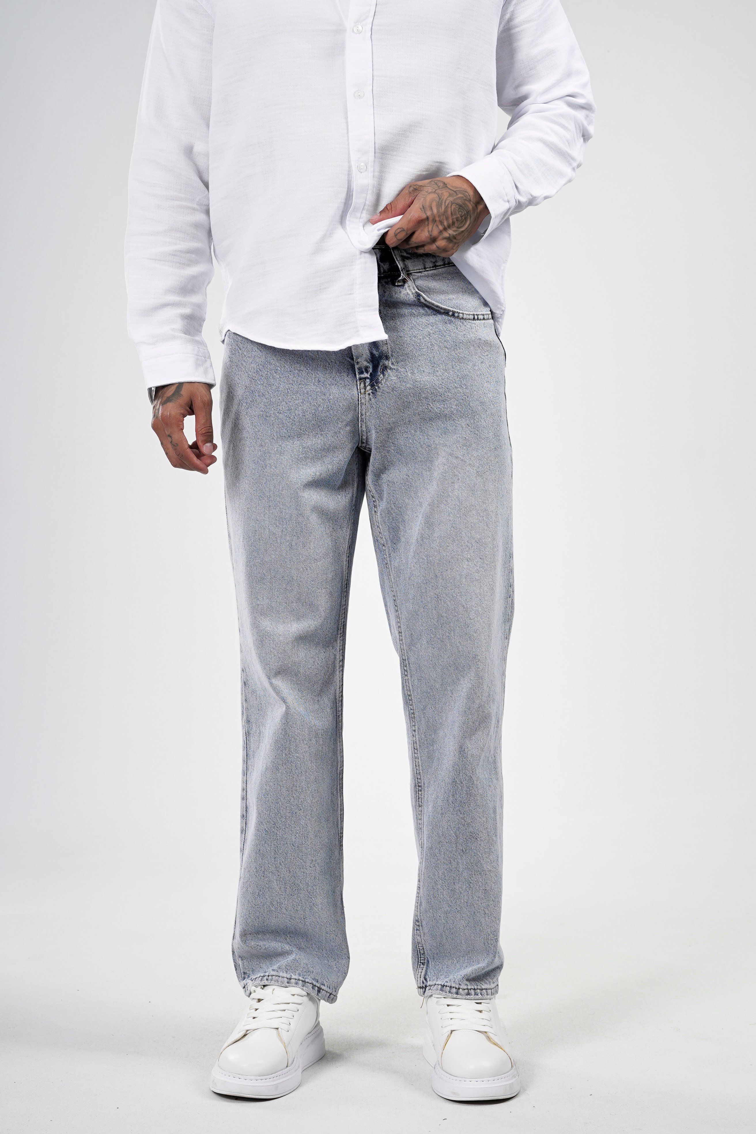 Baggy Fit Kalıp Erkek Jean