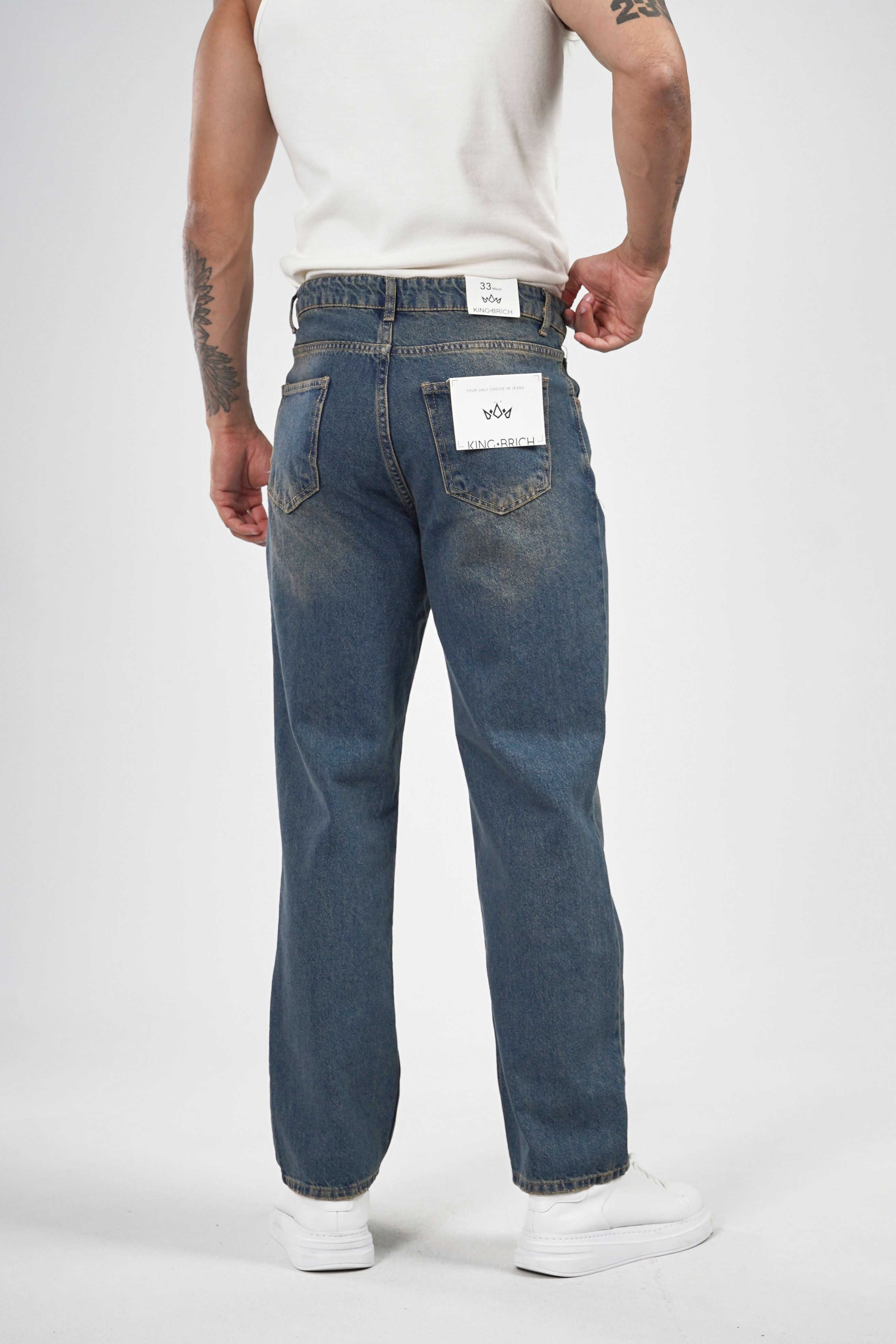 Baggy Fit Kalıp Erkek Jean