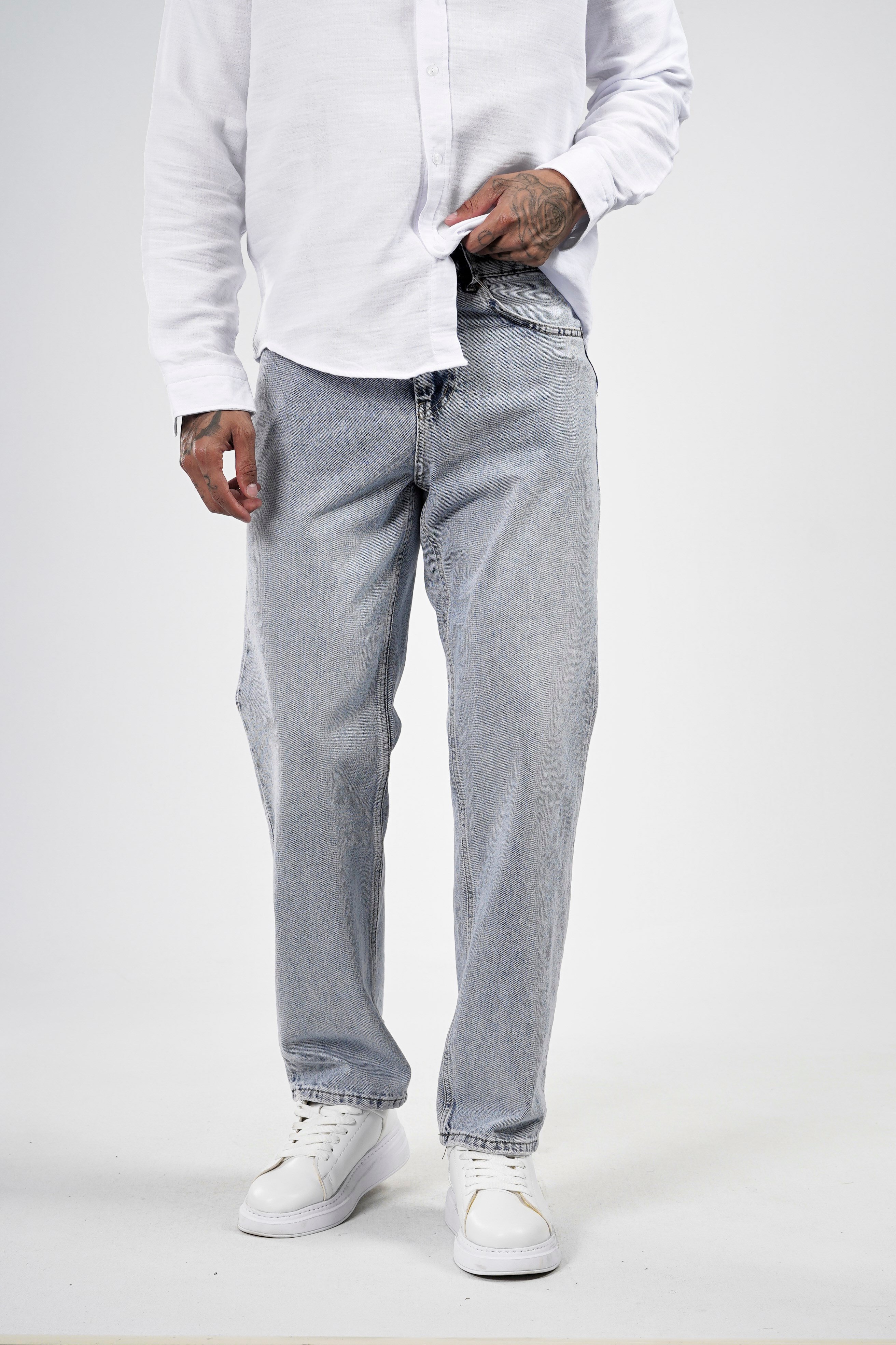 Baggy Fit Kalıp Erkek Jean