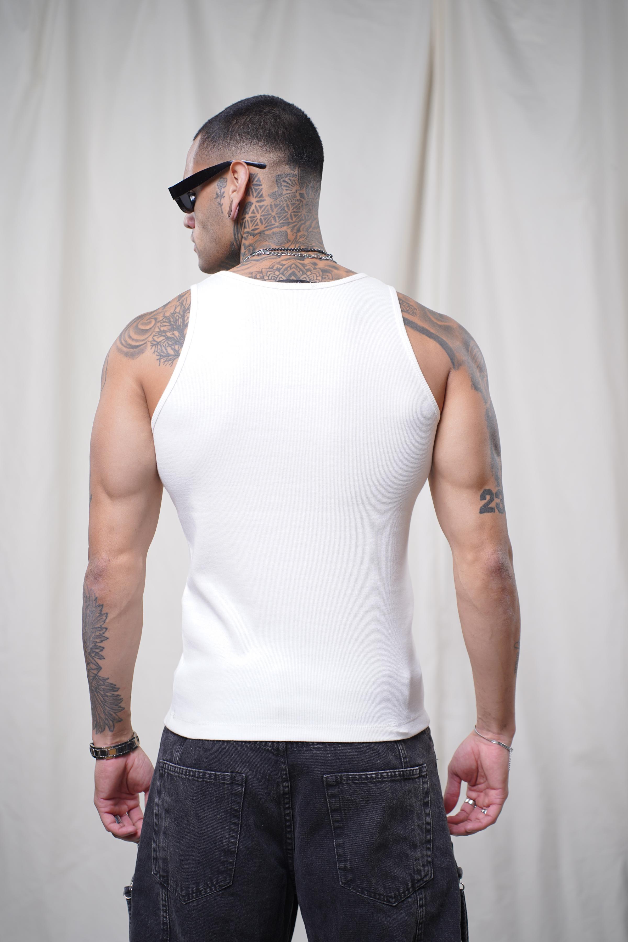Baskılı Esnek  Slim Fit  Kaşkorseli Erkek Sporcu Atlet