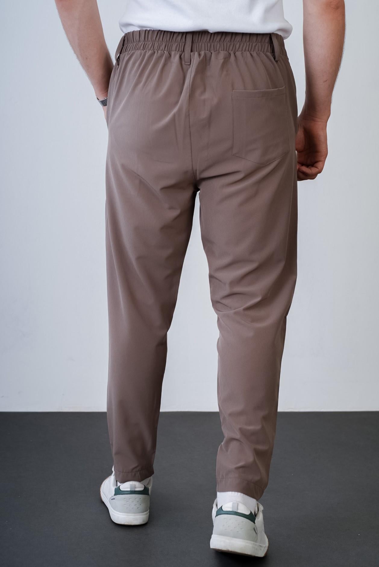 Beli Lastikli Dar Paça Skinny Kalıp Cepli Erkek Jogger Pantolon