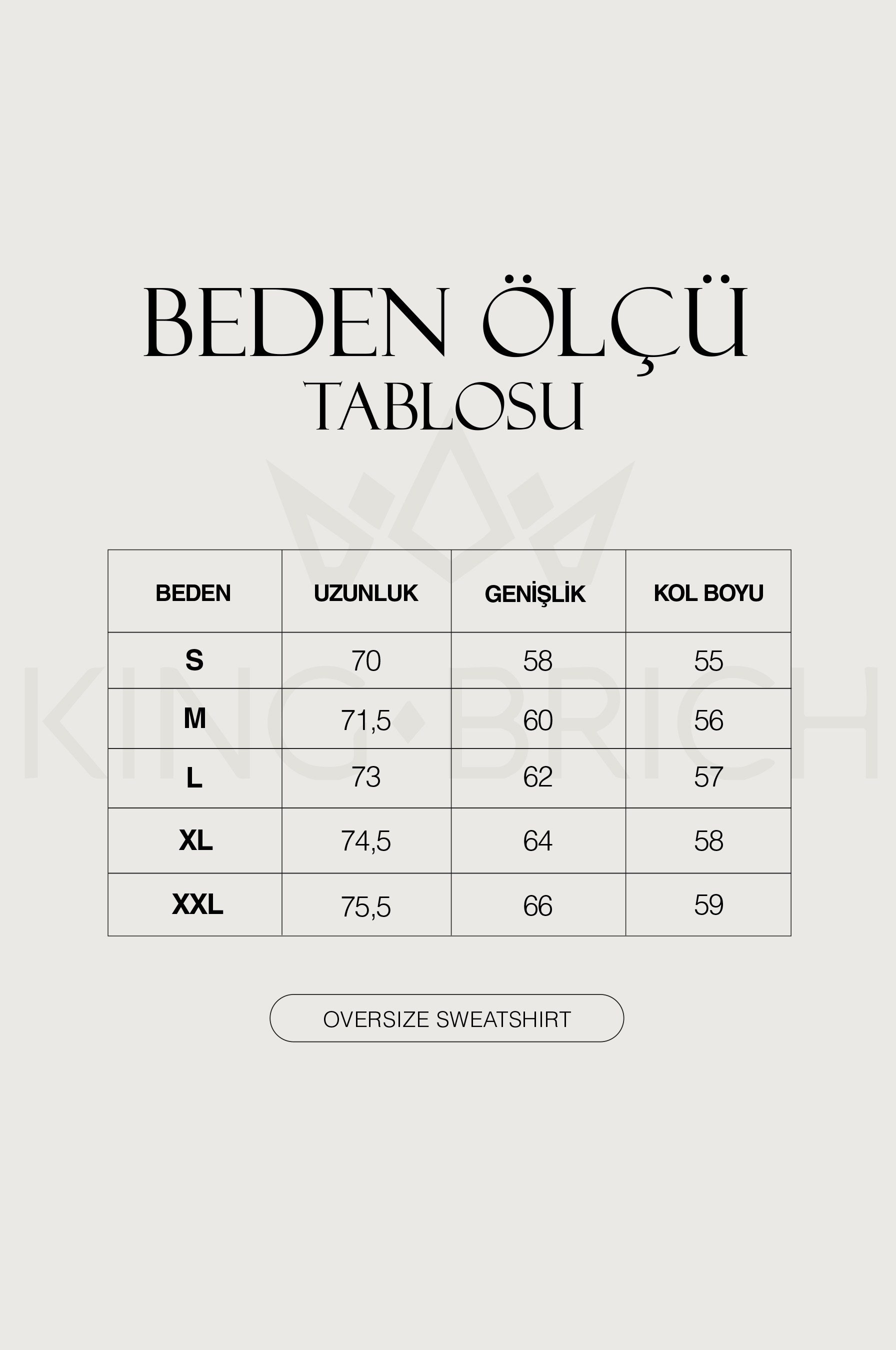 Erkek Basic Pis Yaka Oversize Sweatshirt