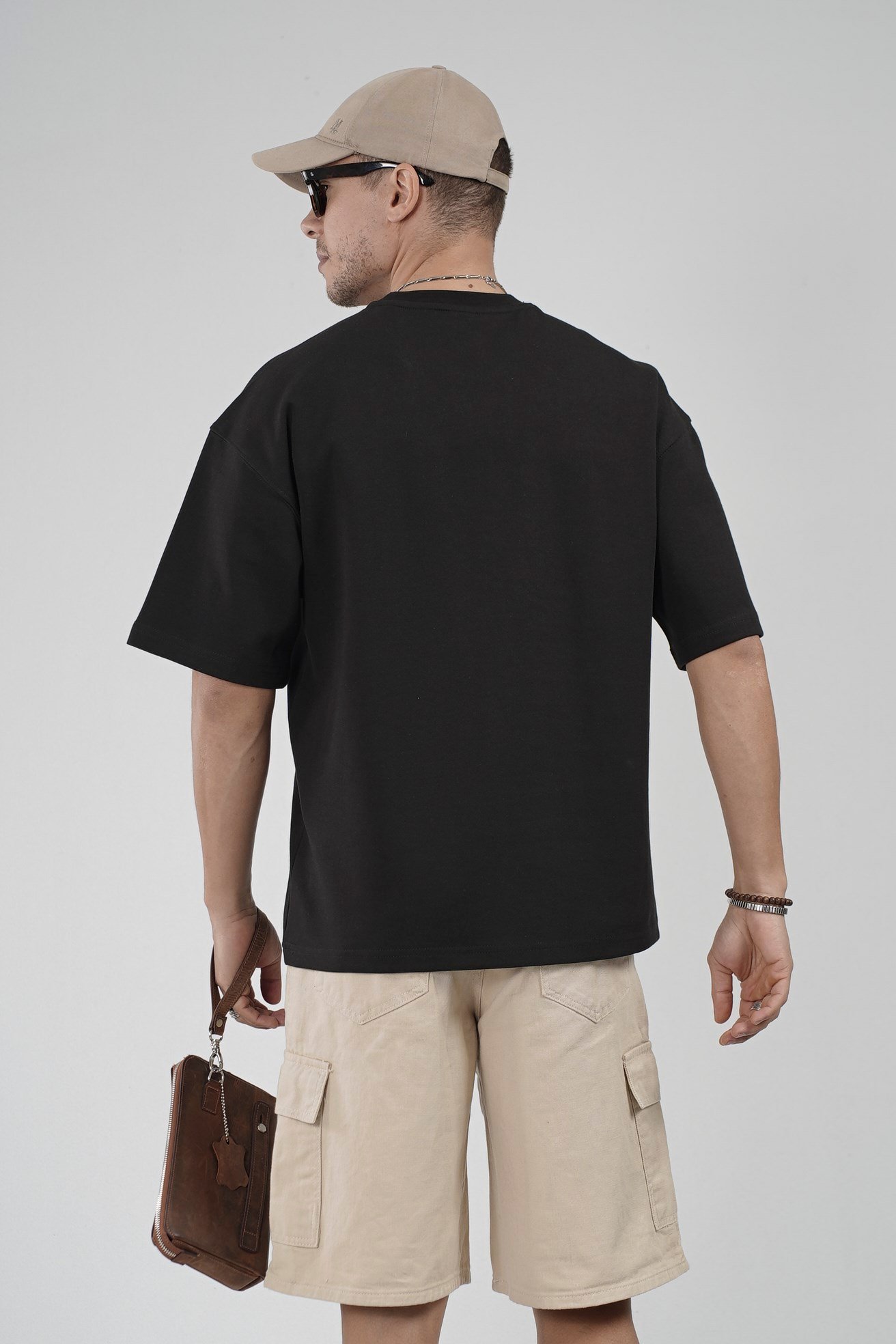 Oversize Kalıp Kingbrich Baskılı Tişört