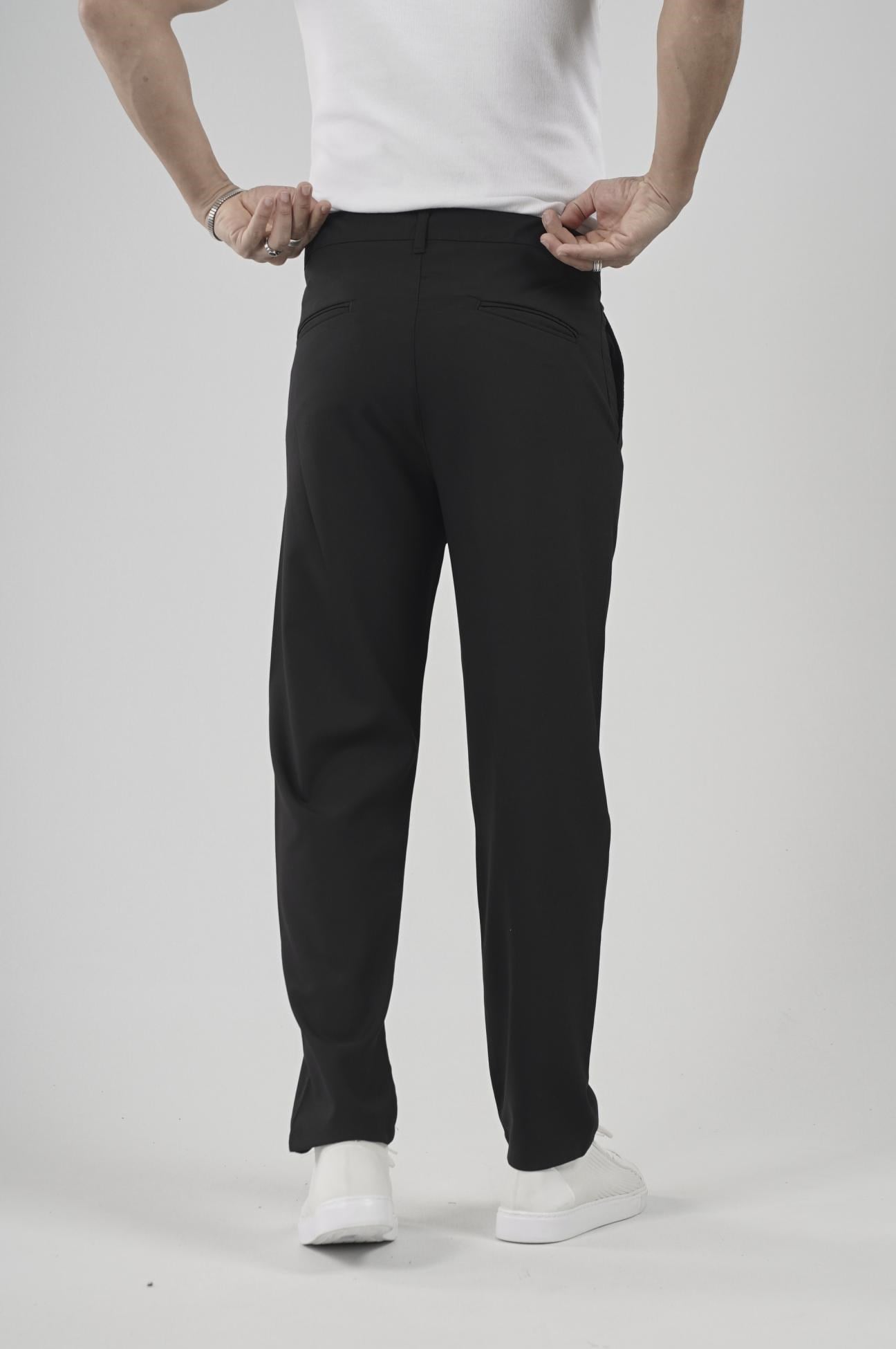 Skinny Kalıp Kumaş Pantolon
