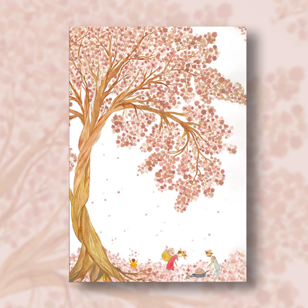 TASARIM DEFTER- KİRAZ ÇİÇEĞİ