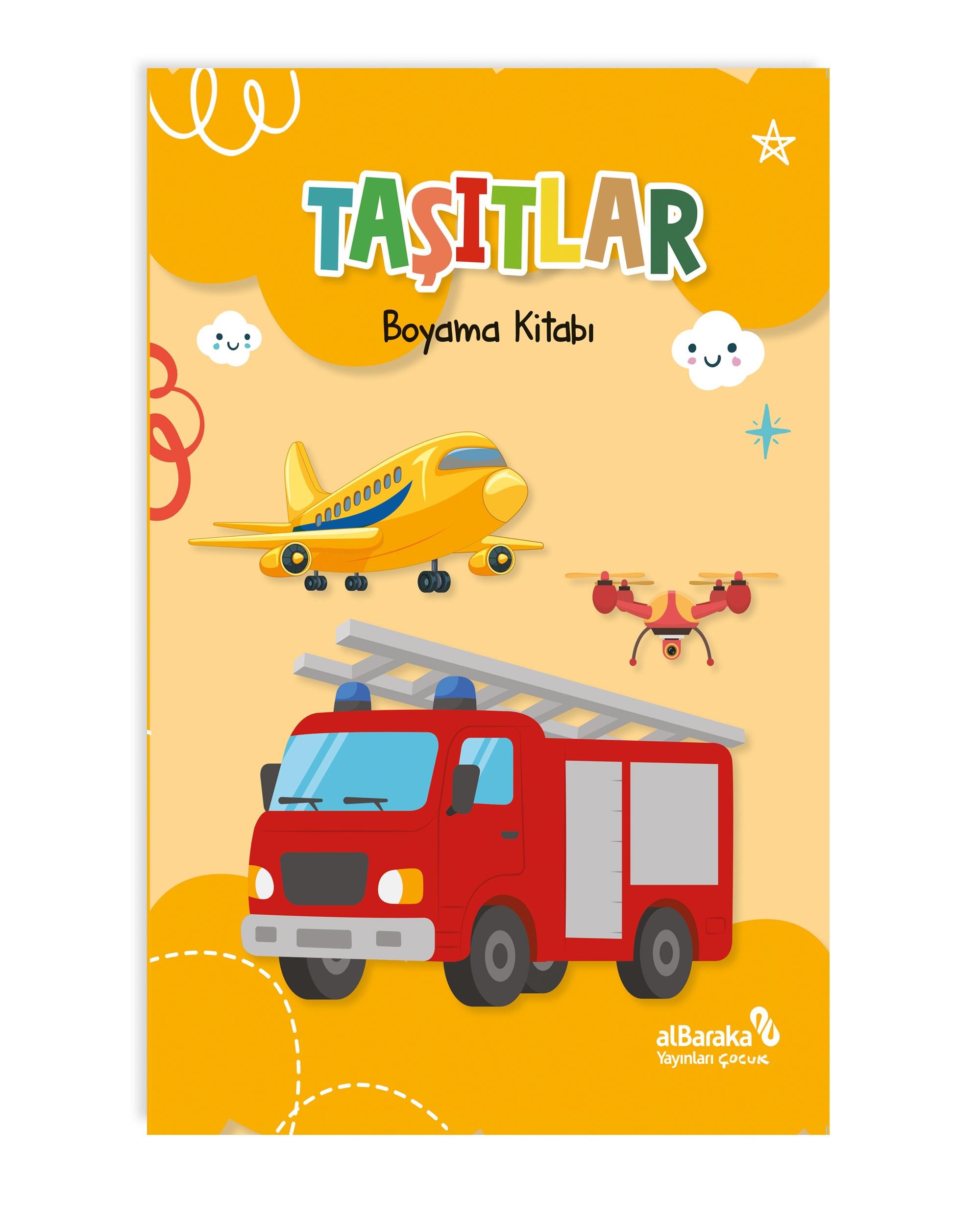 TAŞITLAR - BOYAMA KİTABI