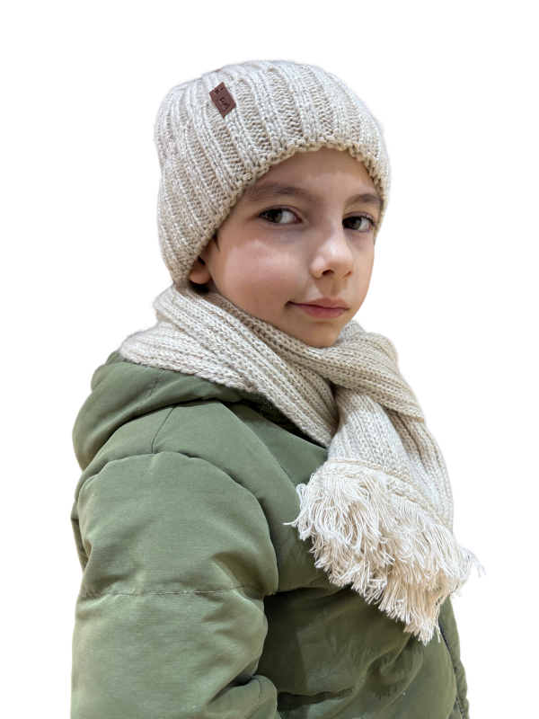 Benittokids Çocuk Şapka Eldiven Atkı Takımı 7021