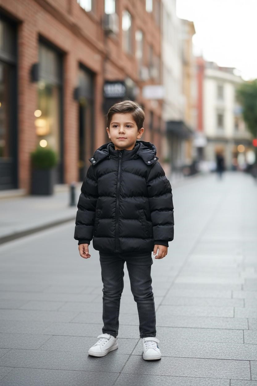 Erkek Bebek Şişme Mont 51374