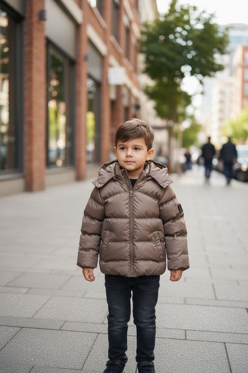 Erkek Bebek Şişme Mont 51374